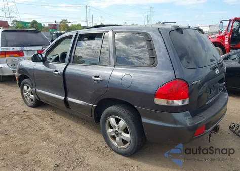 2005 Hyundai Santa Fe Gls/Lx из США, поврежденный, VIN KM8SC73E15U867824